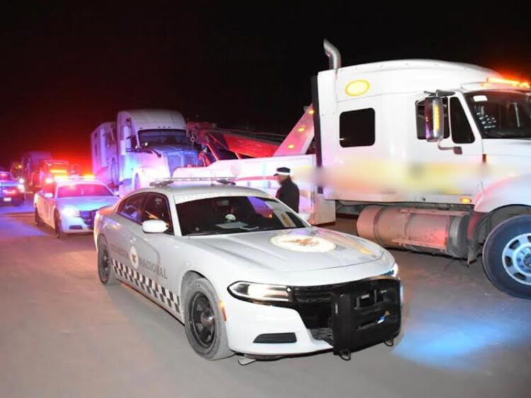 Guardia Nacional recupera 12 tractocamiones con reporte de robo en SLP