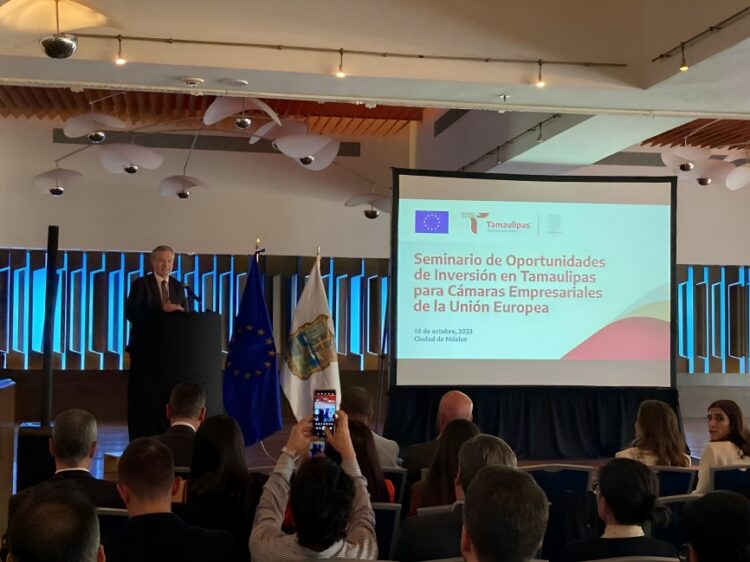 Tamaulipas y la Unión Europea exploran oportunidades de inversión en seminario