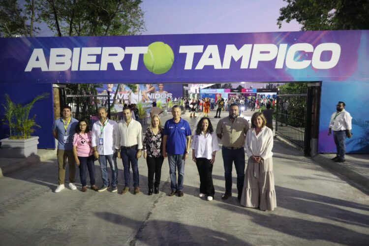 Impulsan “Abierto de Tenis Tampico 2023” 