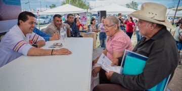 Lleva Secretaría de Bienestar  brigada asistencial a Palmares en Matamoros