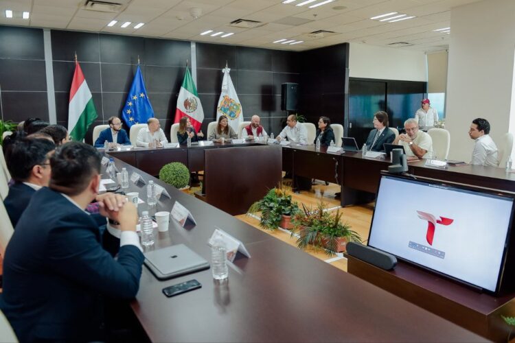 Embajador de Hungría explora áreas de oportunidad para invertir en Tamaulipas