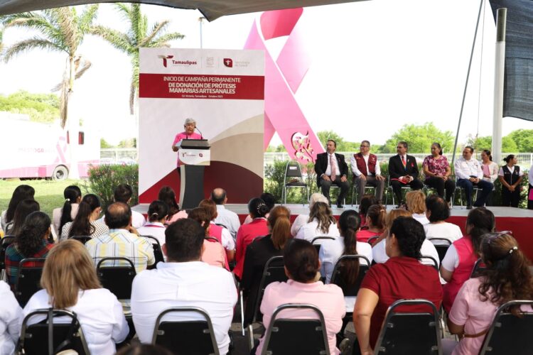 Inicia UNEME-DEDICAM campaña de donación de prótesis mamarias artesanales