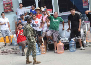 Guardia Nacional asegura restablecer el orden en Acapulco, tras huracán Otis