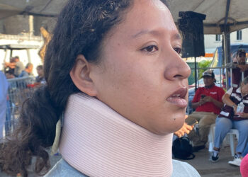 “Se cayó una viga y después todo el techo de desplomó”: sobreviviente de derrumbe en iglesia