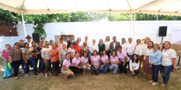 Instituto de las Mujeres recibe donación para equipar nueva Casa Violeta de Altamira