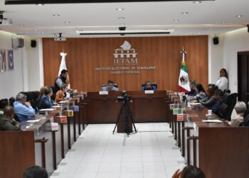Celebra el Consejo General del IETAM sesión número 30 ordinaria mensual