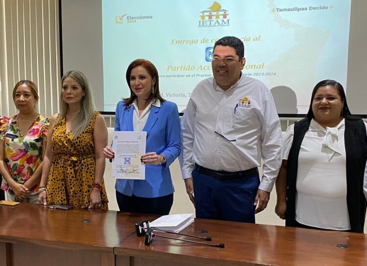 Recibe PAN Tamaulipas aprobación para participar en elecciones estatales 2024