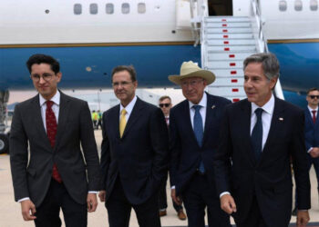 Antony Blinken, secretario de Estado de EU, llega a México; participará en Reunión de Alto Nivel