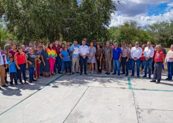 Inicia Gobierno de Matamoros construcción de techumbre en CAM del Poblado Control