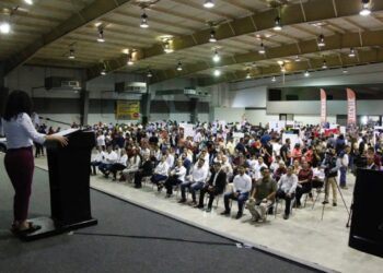 Feria del Empleo en Matamoros vincula a más de mil 500 trabajadores en puestos dignos