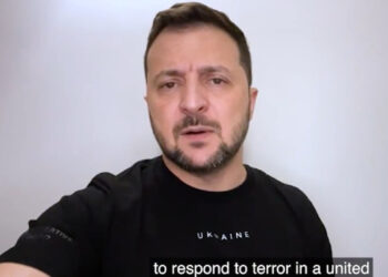 Presidente de Ucrania condena ataque terrorista a Israel