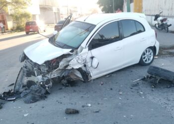 Causa accidente en presunto estado de ebriedad