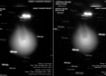 El ‘cometa diablo’ se acerca a la tierra y será visible en 2024