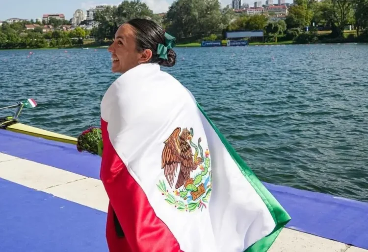 Kenia Lechuga, campeona de remo en Juegos Panamericanos Santiago 2023