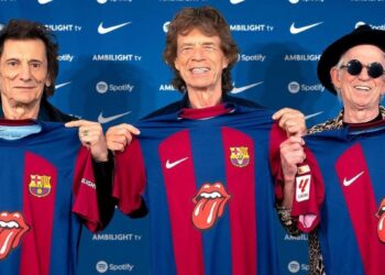 Barcelona colabora con Rolling Stones con playera para el Clásico