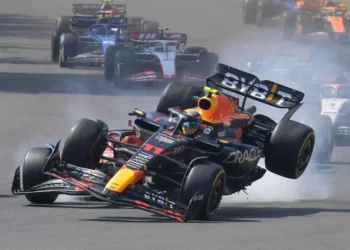 Checo Pérez queda fuera en el GP de México