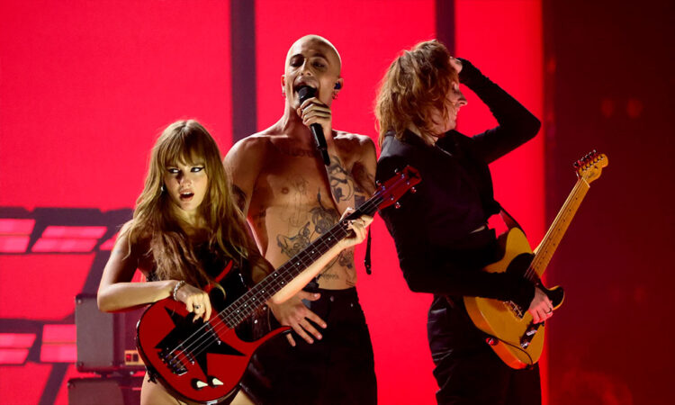 Måneskin deslumbra con sabor mexicano en su concierto