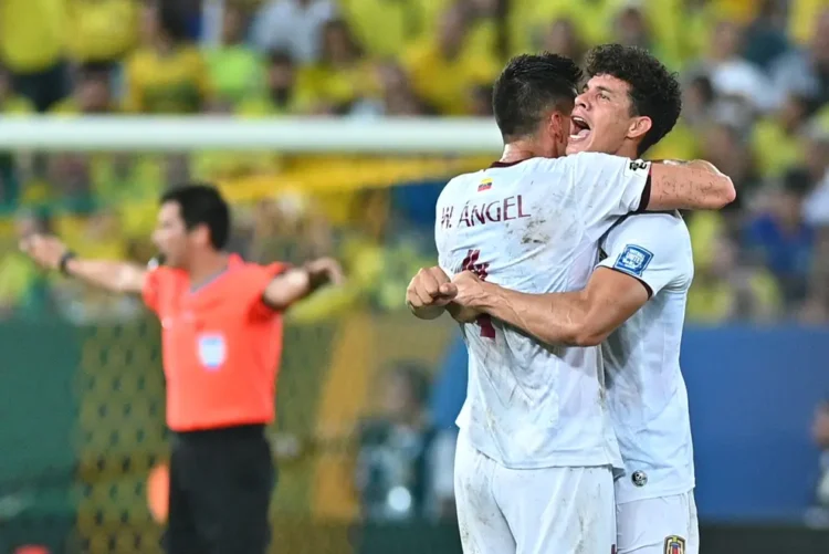 Sorpresa en las eliminatorias Venezuela empata con Brasil