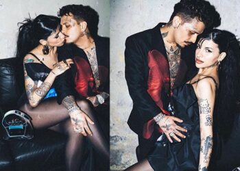 Christian Nodal y Cazzu irradian romance en concierto de Marc Anthony en Guadalajara