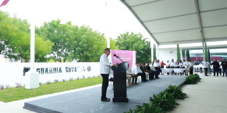 Reconoce Américo Villarreal labor de Guardia Estatal a un año de su creación