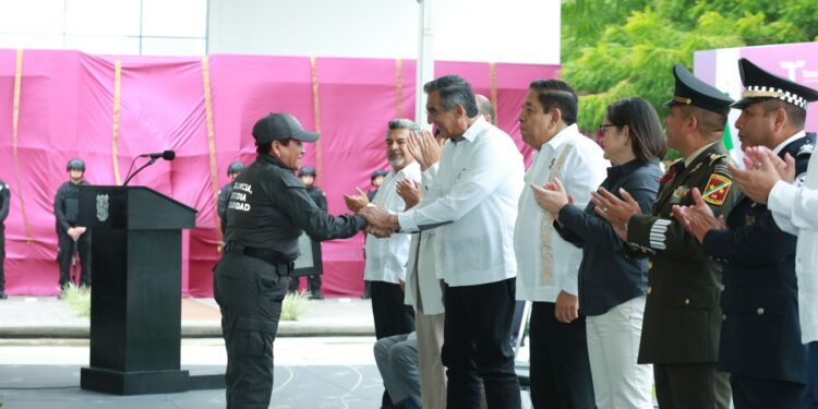 Reconoce Américo Villarreal labor de Guardia Estatal a un año de su creación