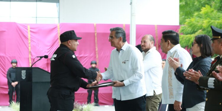 Reconoce Américo Villarreal labor de Guardia Estatal a un año de su creación