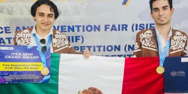 Ganan medalla de oro estudiantes tamaulipecos en Feria Internacional de Ciencias en Indonesia