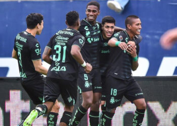 Santos Laguna derrota 2-0 a San Luis y consigue su boleto al Play-In