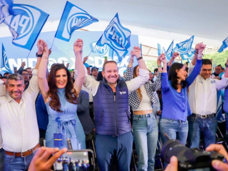 Anuncia PAN precandidatura única con Taboada en la Cd. de México