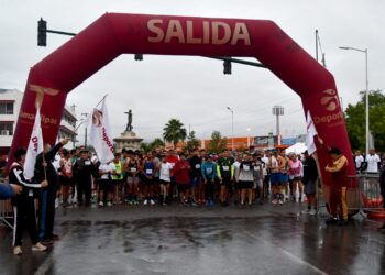 Conmemora SSPT Primer Aniversario de la Guardia Estatal con carrera deportiva