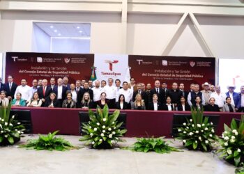 Preside gobernador instalación del Consejo Estatal de Seguridad Pública de Tamaulipas
