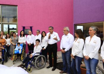 Inaugura Américo Villarreal obra en beneficio de niñas y niños del CRIT Altamira