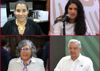 Bertha Alcalde Luján, Lenia Batres y María Estela Ríos conforman la terna para la Corte