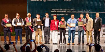 Galardona Gobierno de Matamoros a Entronizados al Salón de la Fama y a Deportistas del Año 2023