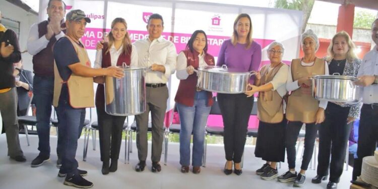 Beneficia Américo Villarreal a Victoria con comedor de bienestar.