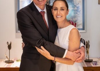 Claudia Sheinbaum se casa con Jesús María Tarriba en ceremonia familiar