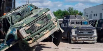 FGR y Sedena destruyen 20 ‘monstruos’ en  Reynosa, Tamaulipas
