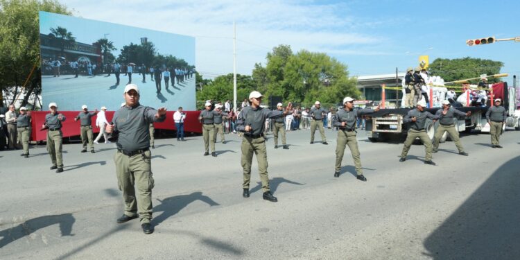 Preside Américo Villarreal desfile del 113 aniversario de la Revolución Mexicana en Tamaulipas