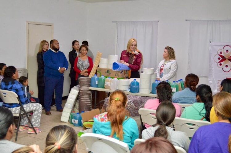 Dona Gobierno de Tamaulipas artículos de primera necesidad a Centros Migrantes fronterizos