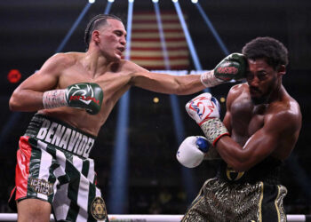 David Benavidez noqueó a Demetrius Andrade y va por ‘Canelo’