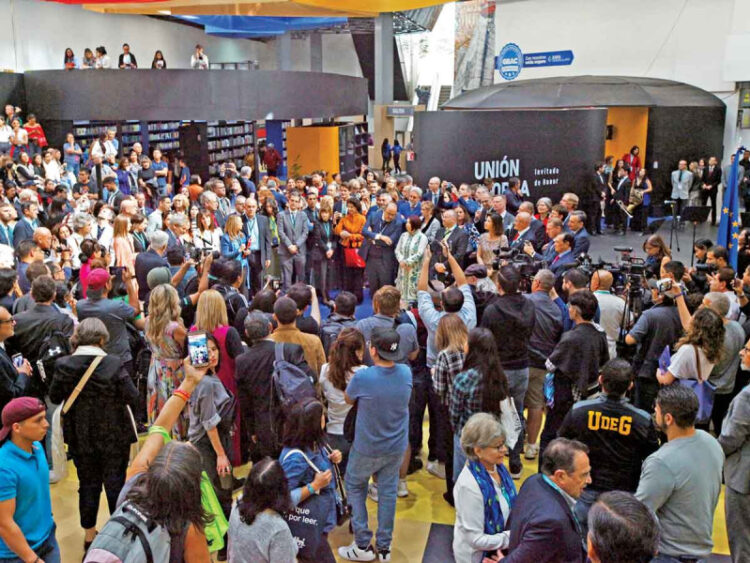 Inauguran la 37 Feria Internacional del Libro de Guadalajara, Jalisco