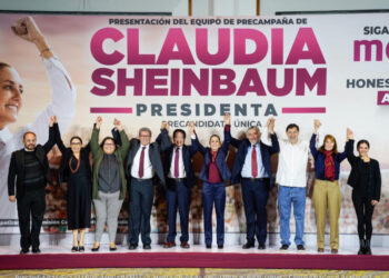 Claudia Sheinbaum presenta equipo de coordinación de precampaña presidencial