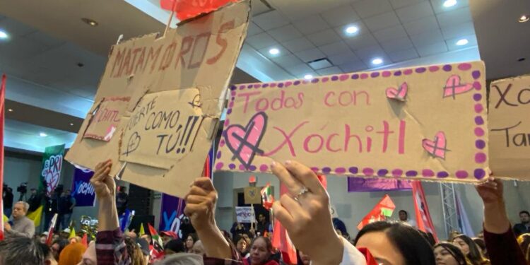 Xóchitl Gálvez, precandidata presidencial llama a la unidad en Tamaulipas para consolidar su proyecto