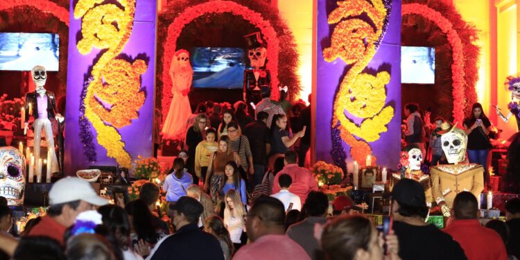 Gobierno de Tamaulipas fomenta las tradiciones del Día de Muertos