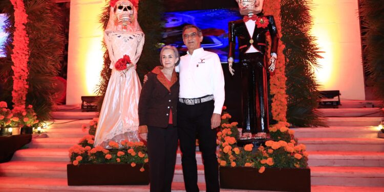 Gobierno de Tamaulipas fomenta las tradiciones del Día de Muertos