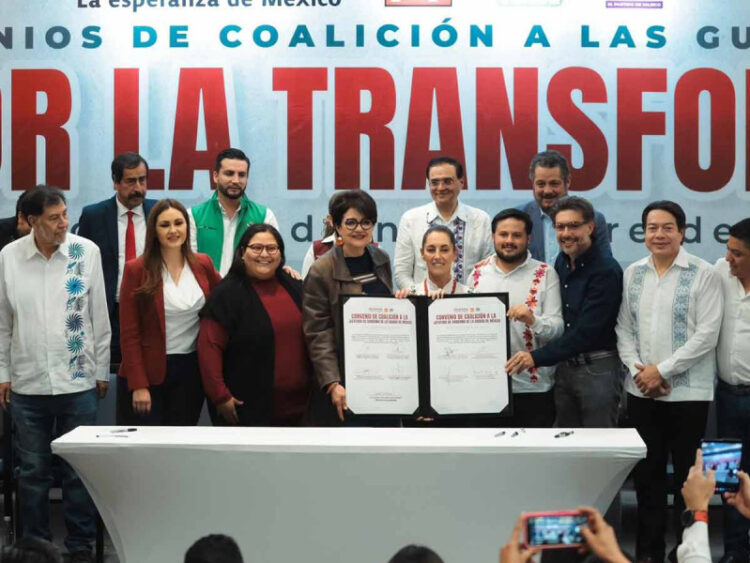 Van Morena, PT y PVEM en CDMX, Jalisco, Tabasco y Yucatán