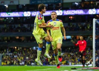 América golea 3-0 a Xolos y consigue su octavo triunfo al hilo
