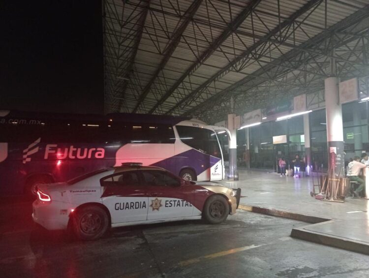 Guardia Estatal redobla vigilancia en centrales de autobuses
