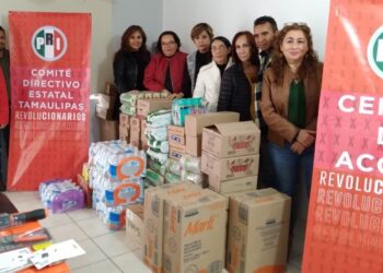 Realiza PRI colecta estatal para enviar ayuda a damnificados de Acapulco