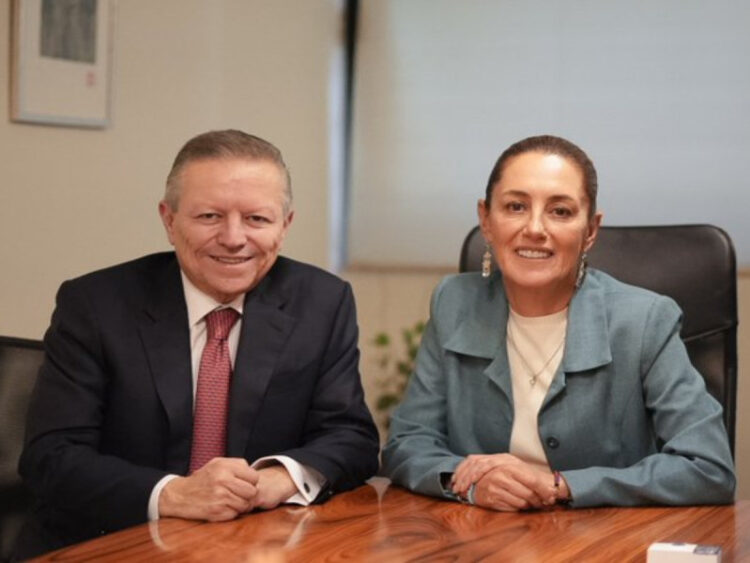 Sheinbaum se reúne con Zaldívar, después de que el ministro presentó su renuncia